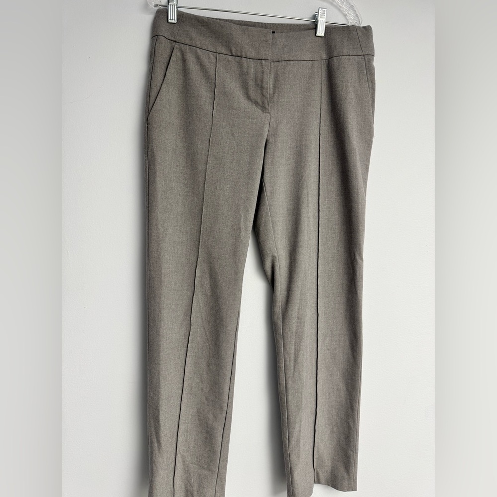Loft grey dress trousers, Marissa straight size 8
